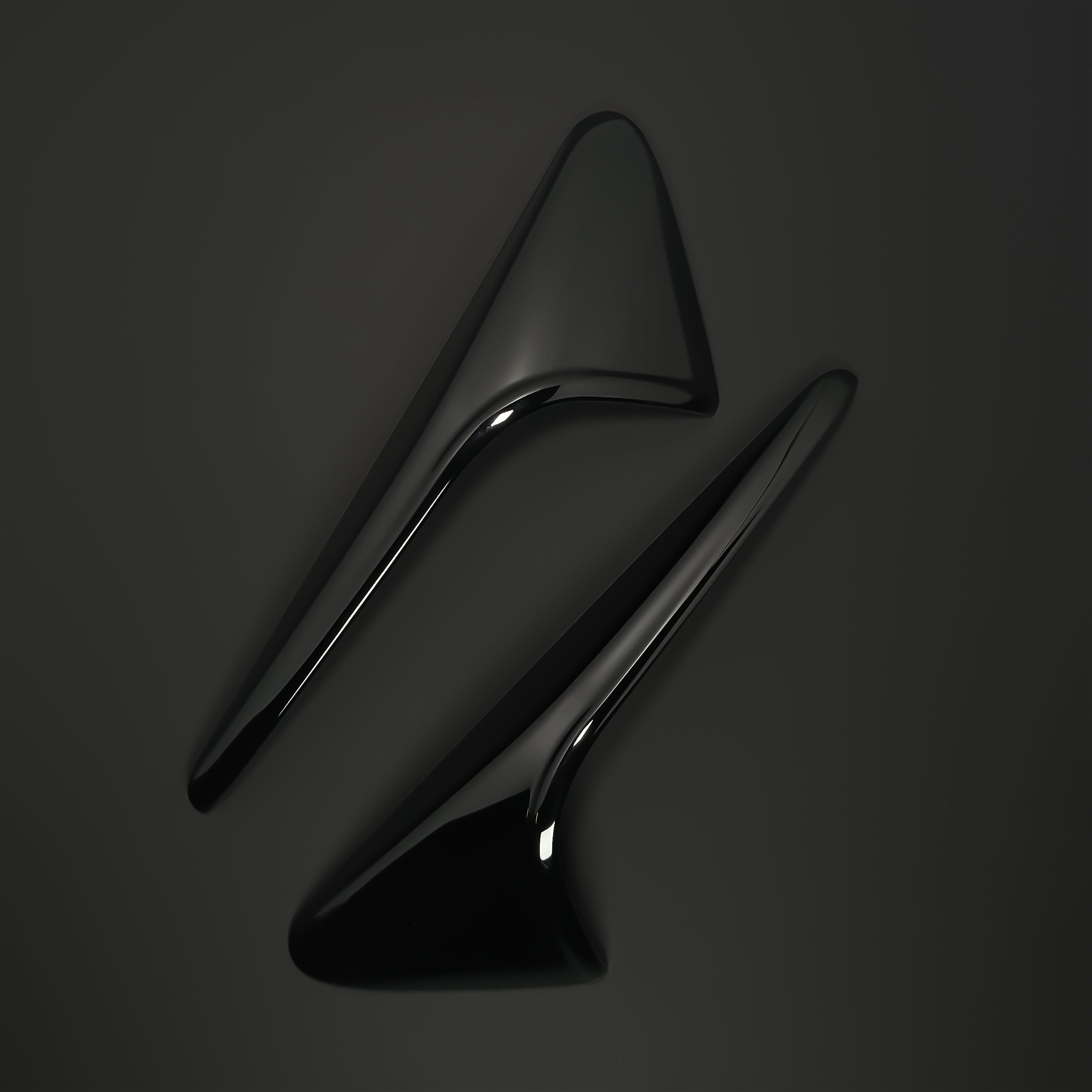 Gloss Black Tesla Turn Signal Cover for Model S/X/3/Y